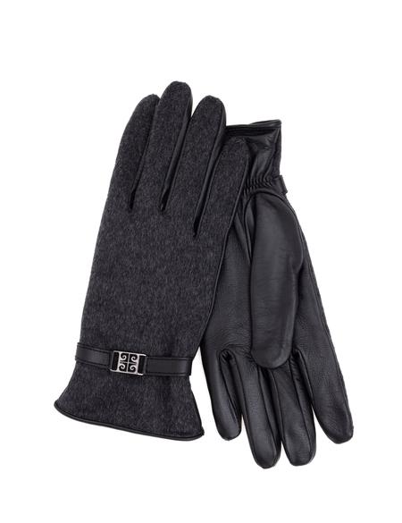 Antrasit Deri Eldiven - 50301576001