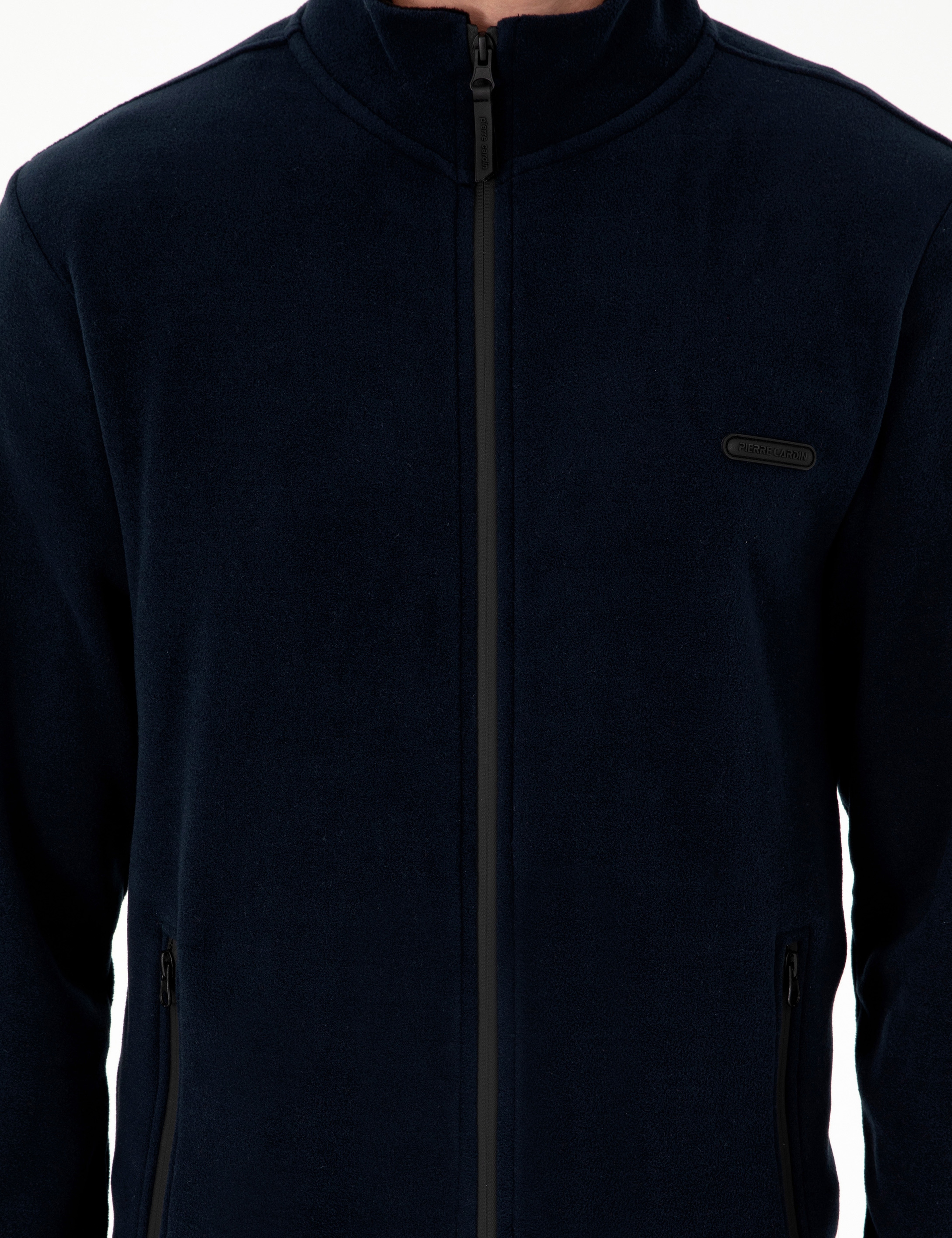 Lacivert Regular Fit Polar Hırka - Image 6