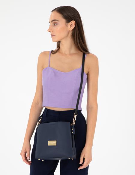 Lacivert Omuz Çantası - 50296302001