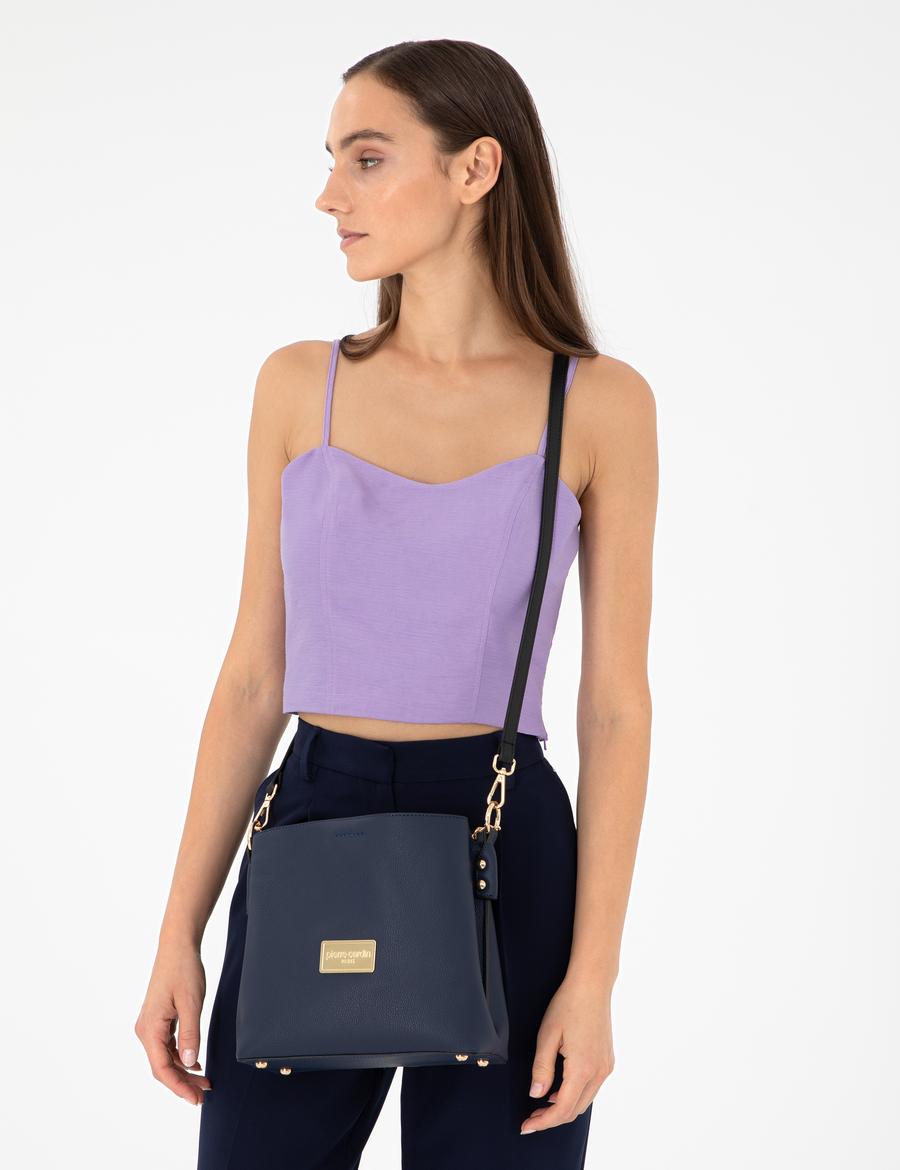 Lacivert Omuz Çantası