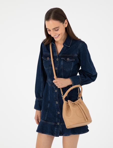 Camel Büzgülü Çanta - 50295929002