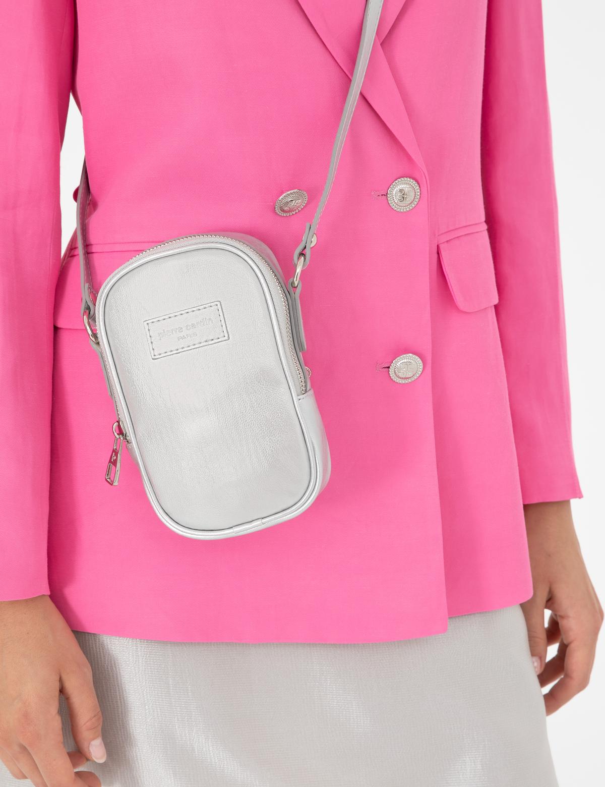 Gümüş Çapraz Çanta - 50296218001