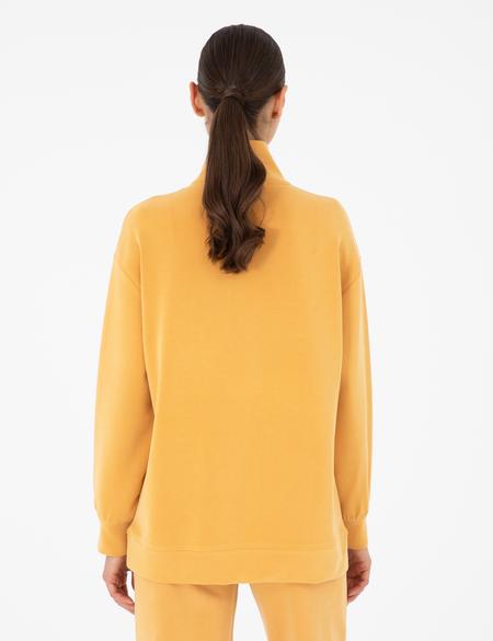 Safran Oversize Modal Kumaş Sweatshirt - 50290903025