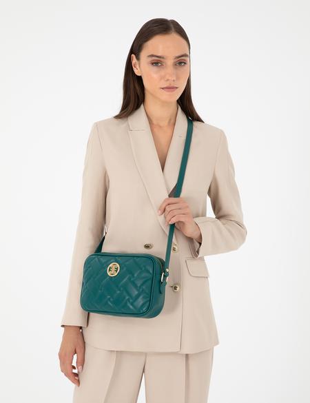 Koyu Yeşil Çapraz Çanta - 50296320001