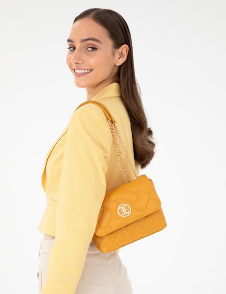 Sarı Çapraz Çanta - 50296313001