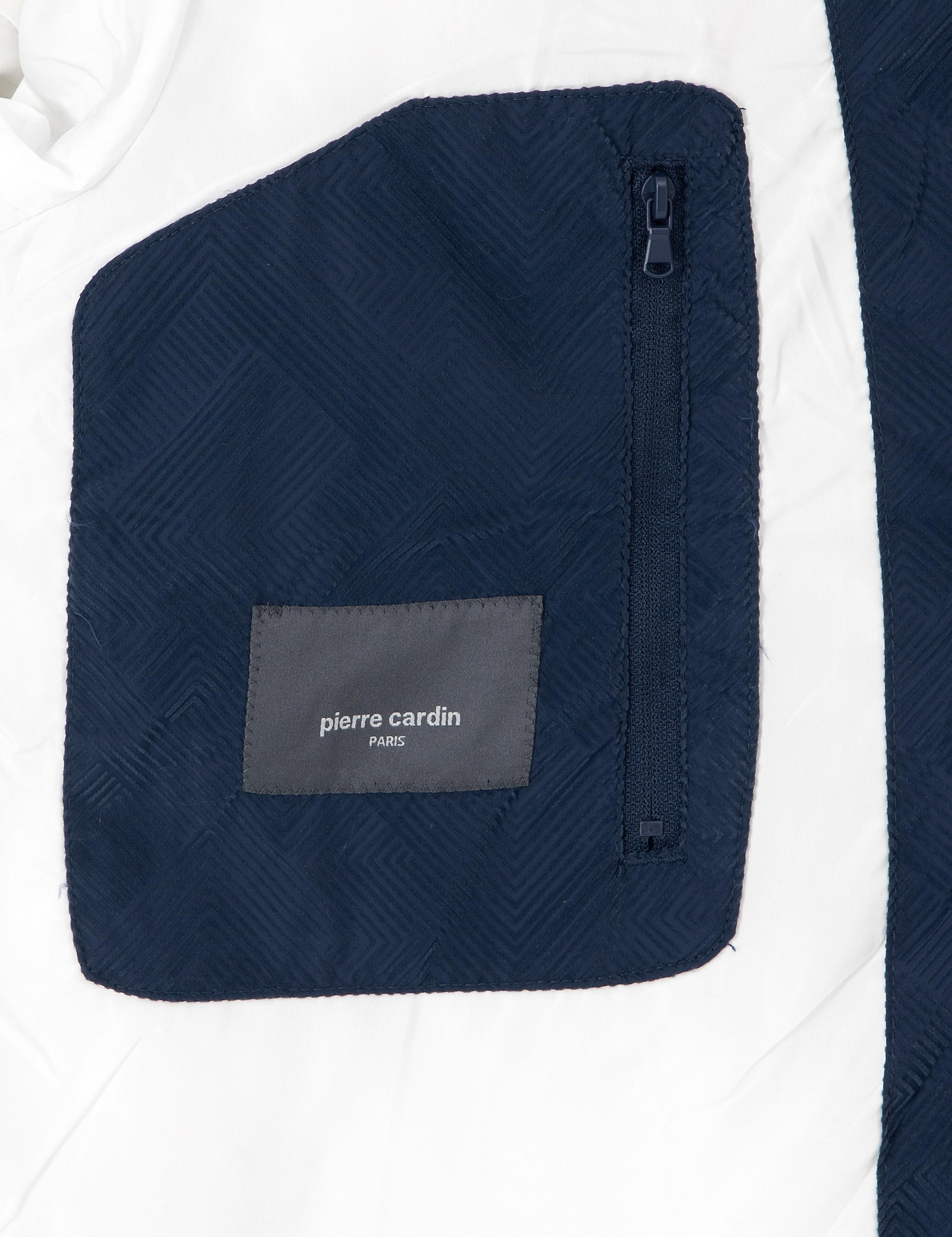 Lacivert Kapüşonlu Spor Mont