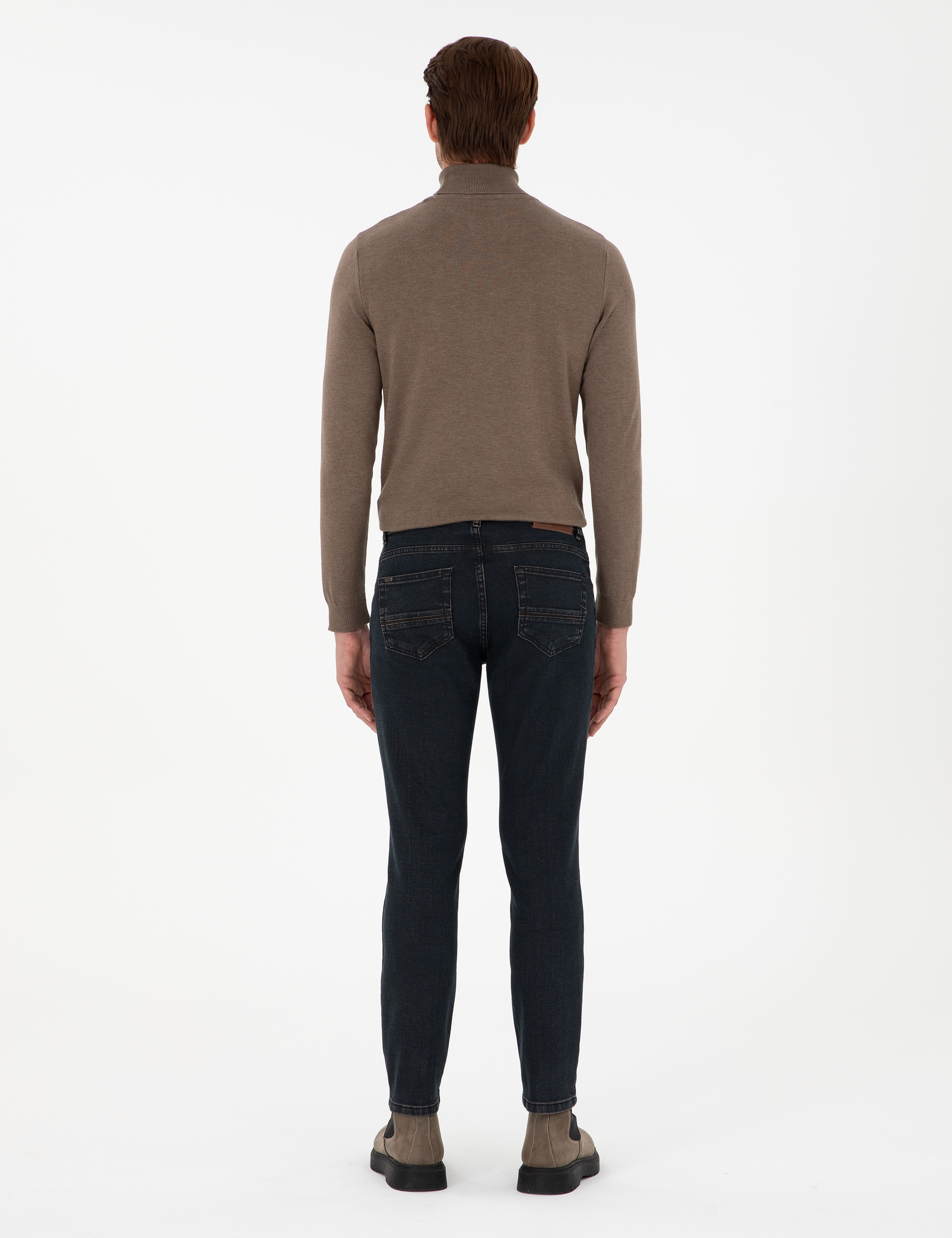 Saks Slim Fit Jean Pantolon - Image 4