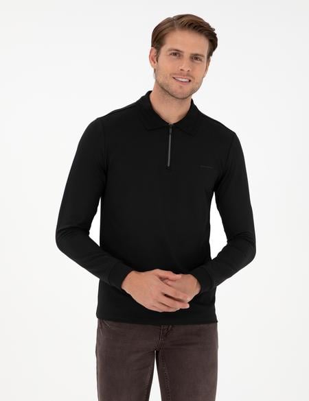 Siyah Regular Fit Sweatshirt - 50296504011
