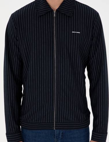 Lacivert Regular Fit Örme Hırka