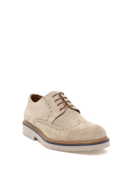 Bej %100 Deri Casual Ayakkabı - 50296128010