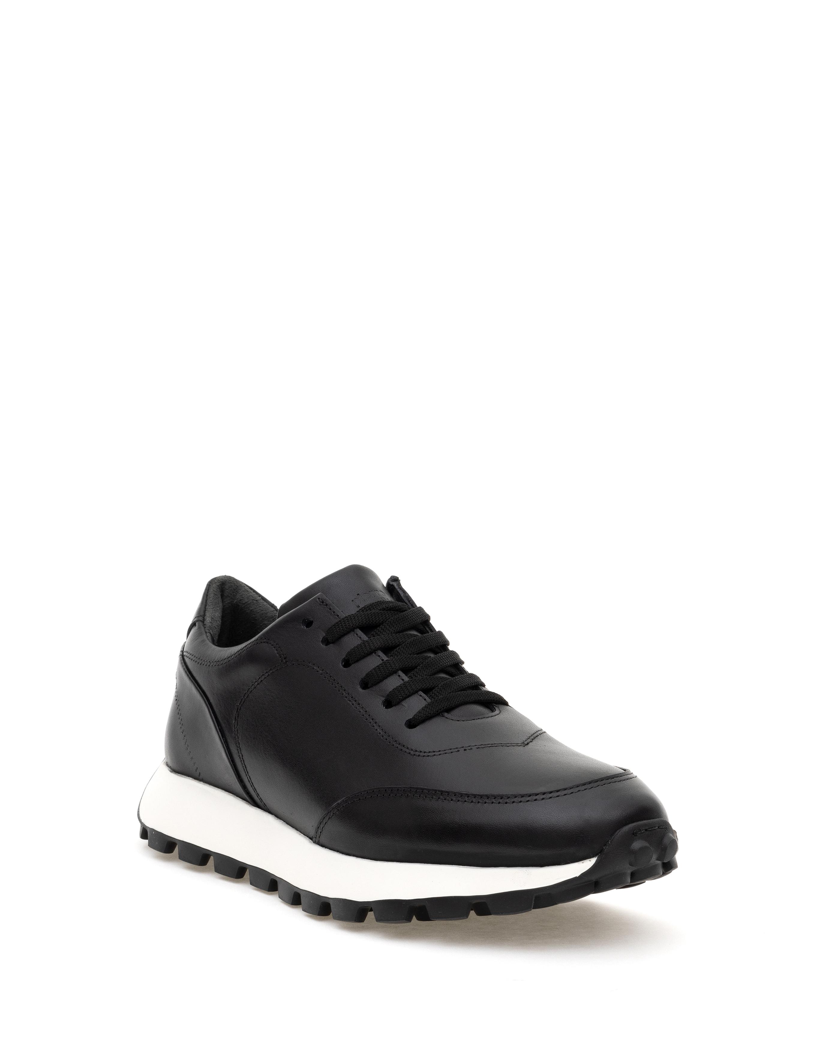 Siyah %100 Deri Casual Ayakkabı