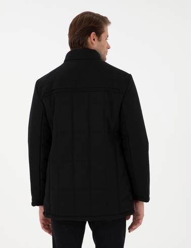 Siyah Basic Mont