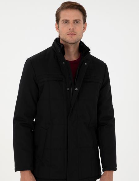 Siyah Basic Mont - 50292872002