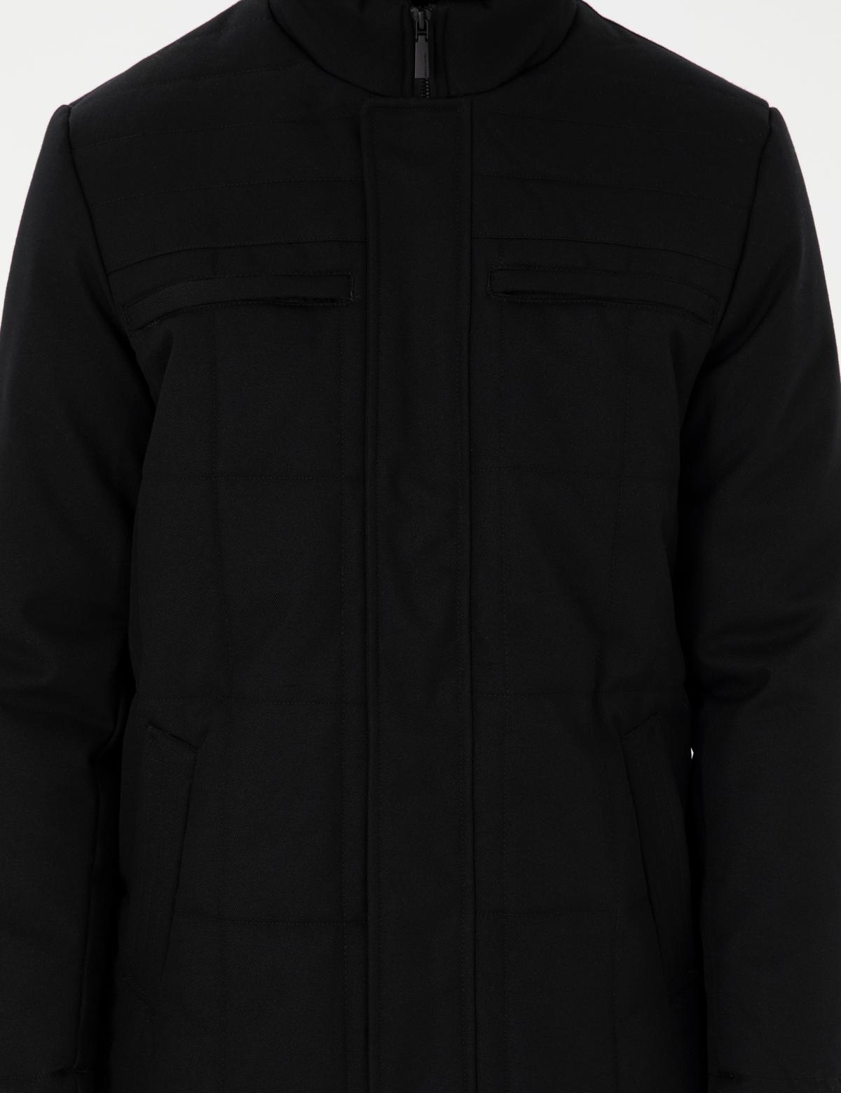 Siyah Basic Mont - 50292872002