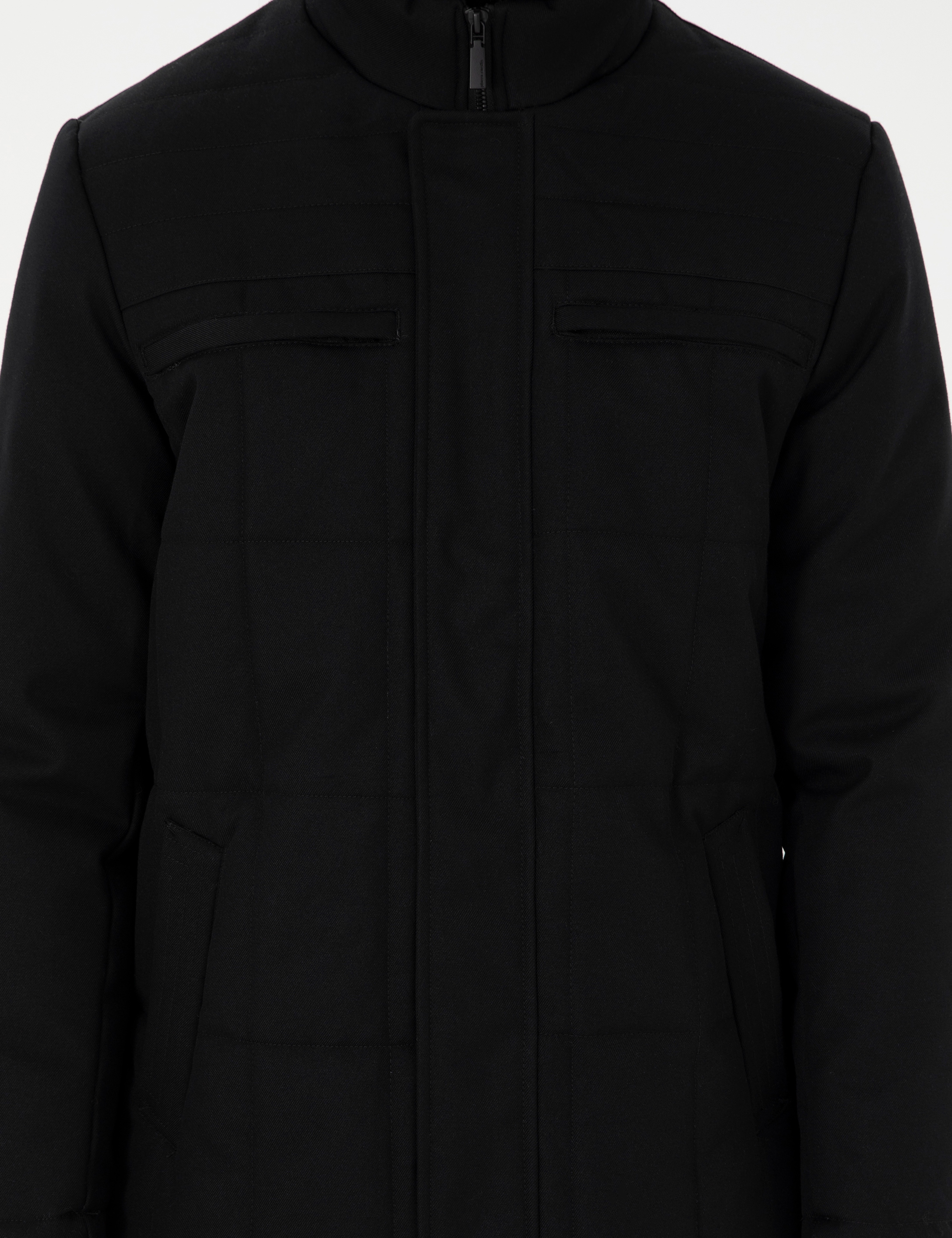 Siyah Basic Mont - Image 7