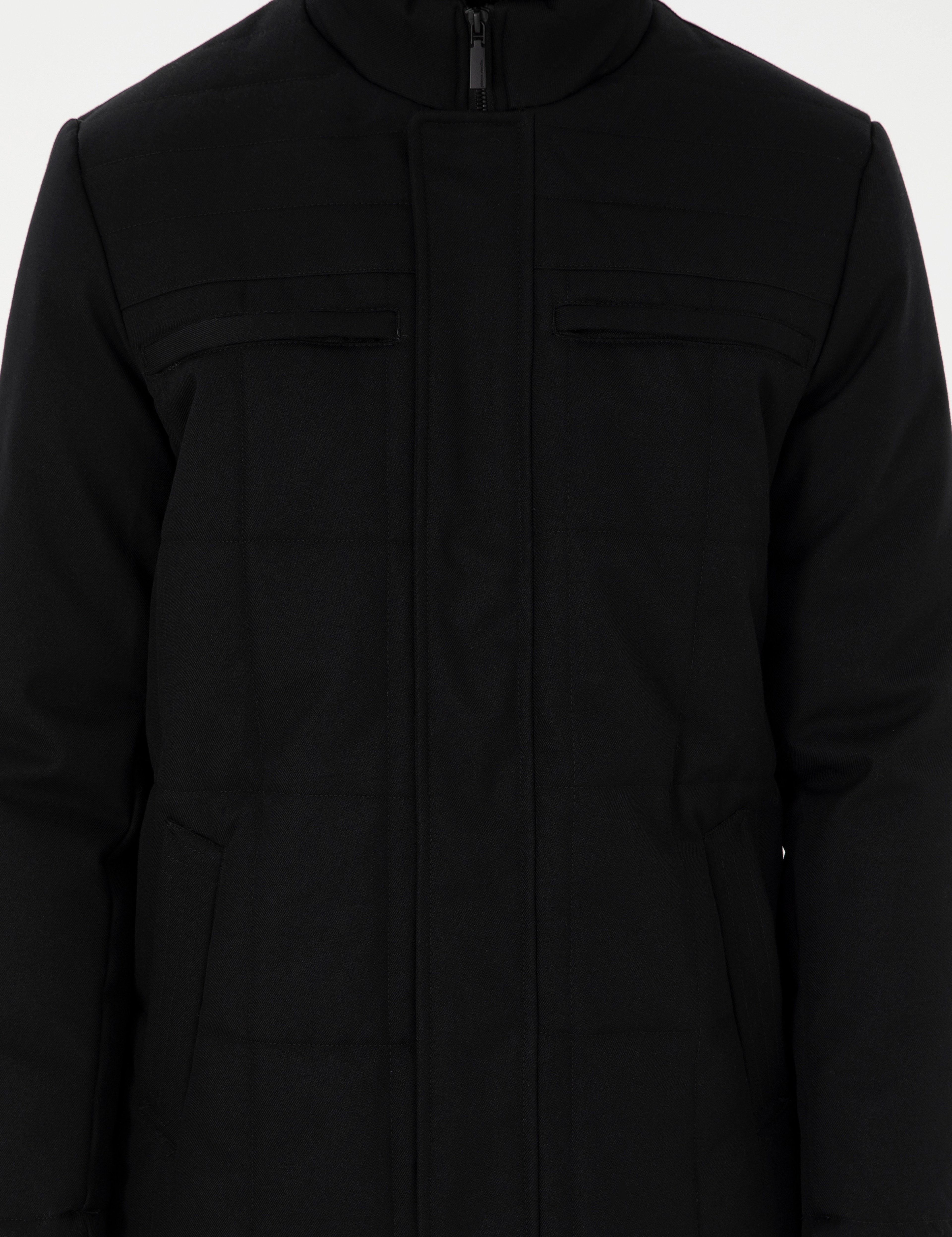 Siyah Basic Mont