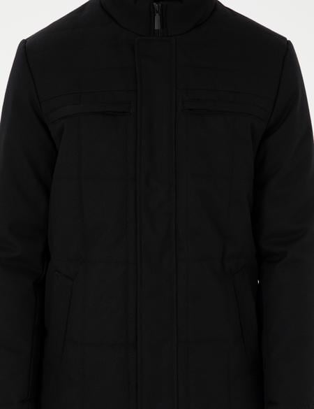 Siyah Basic Mont - 50292872002