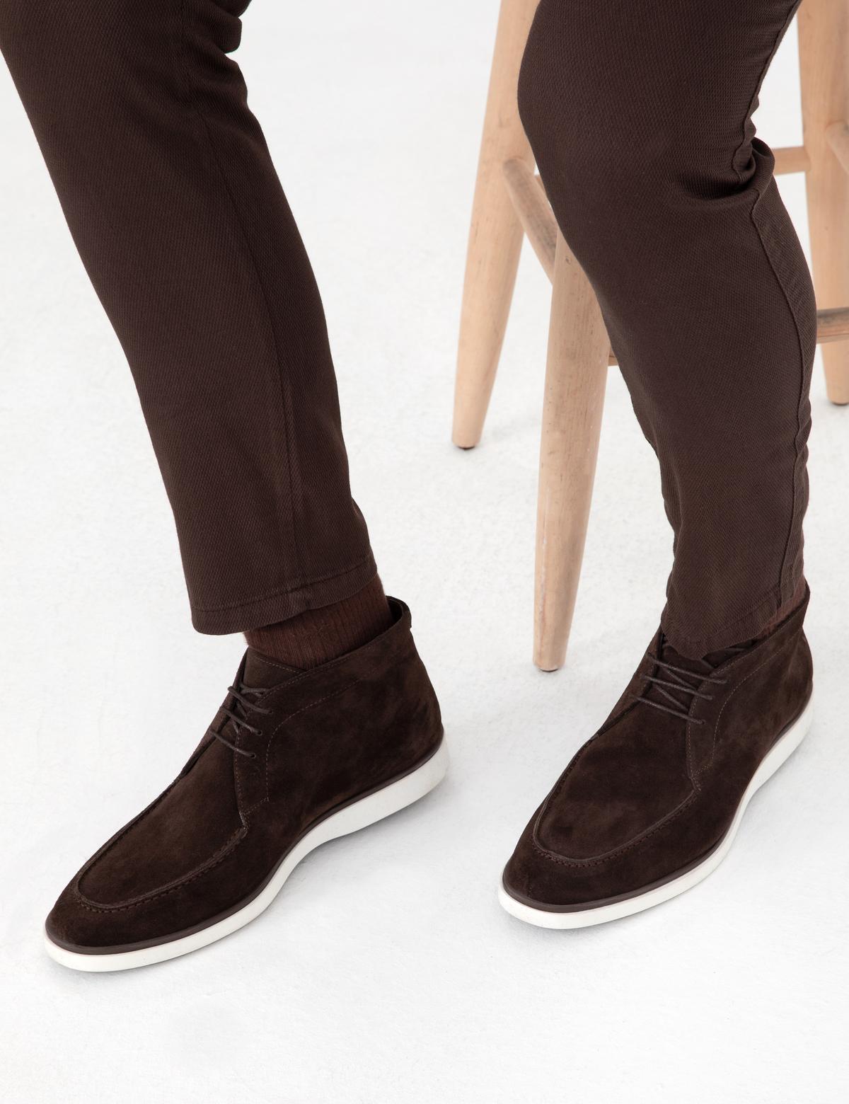 Kahverengi %100 Deri Casual Ayakkabı - 50298522003