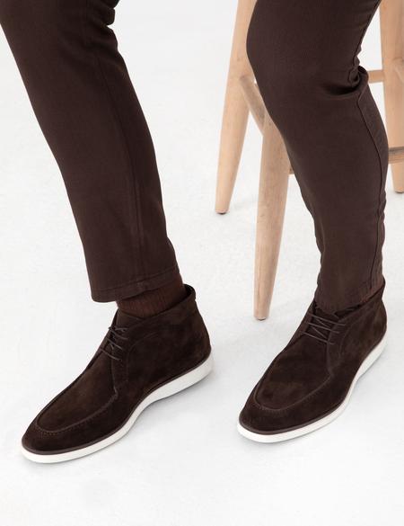 Kahverengi %100 Deri Casual Ayakkabı - 50298522003
