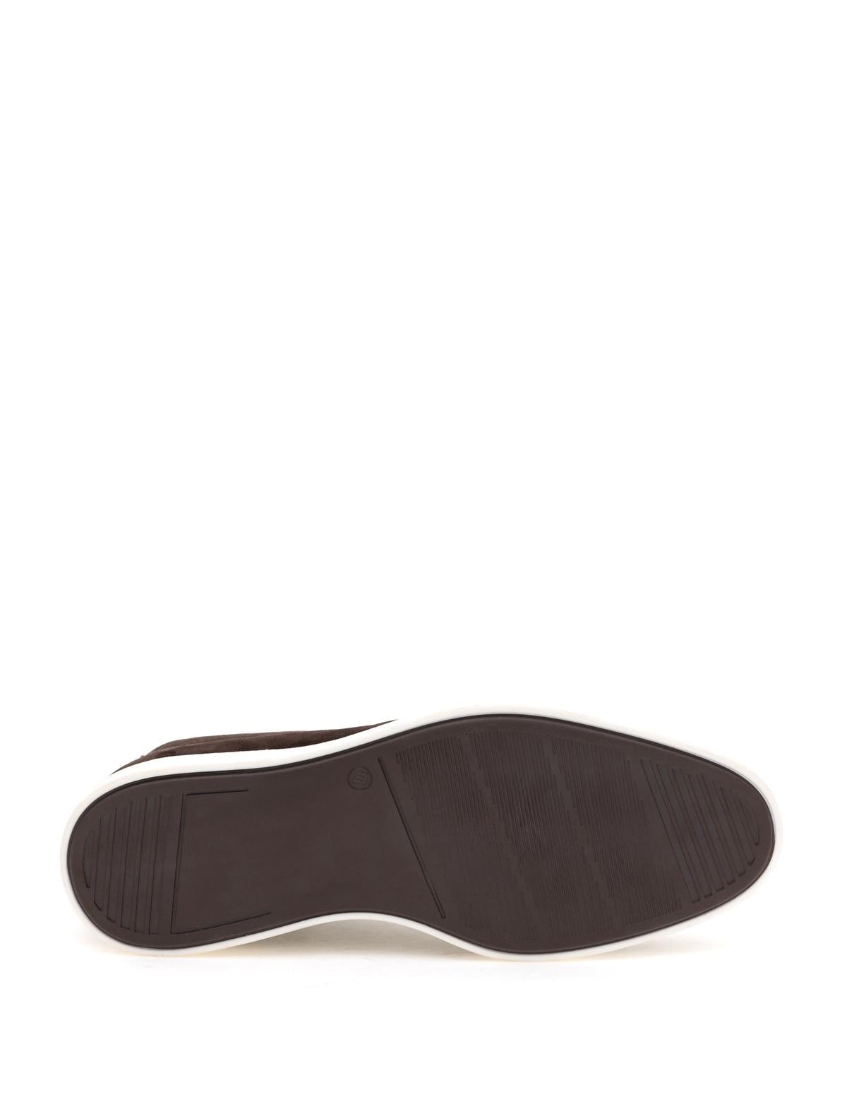 Kahverengi %100 Deri Casual Ayakkabı - 50298522003