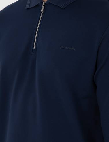 Lacivert Regular Fit Sweatshirt