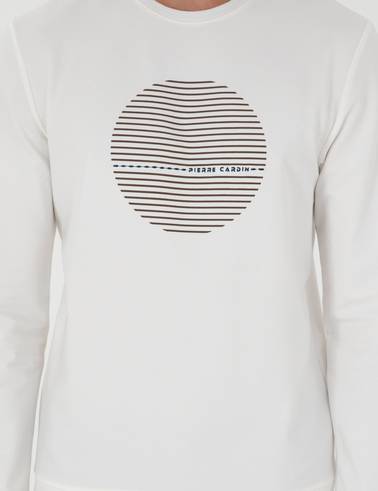 Ekru Regular Fit Sweatshirt