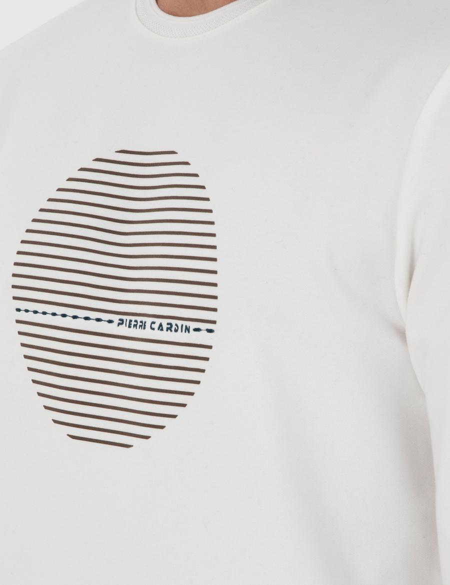 Ekru Regular Fit Sweatshirt