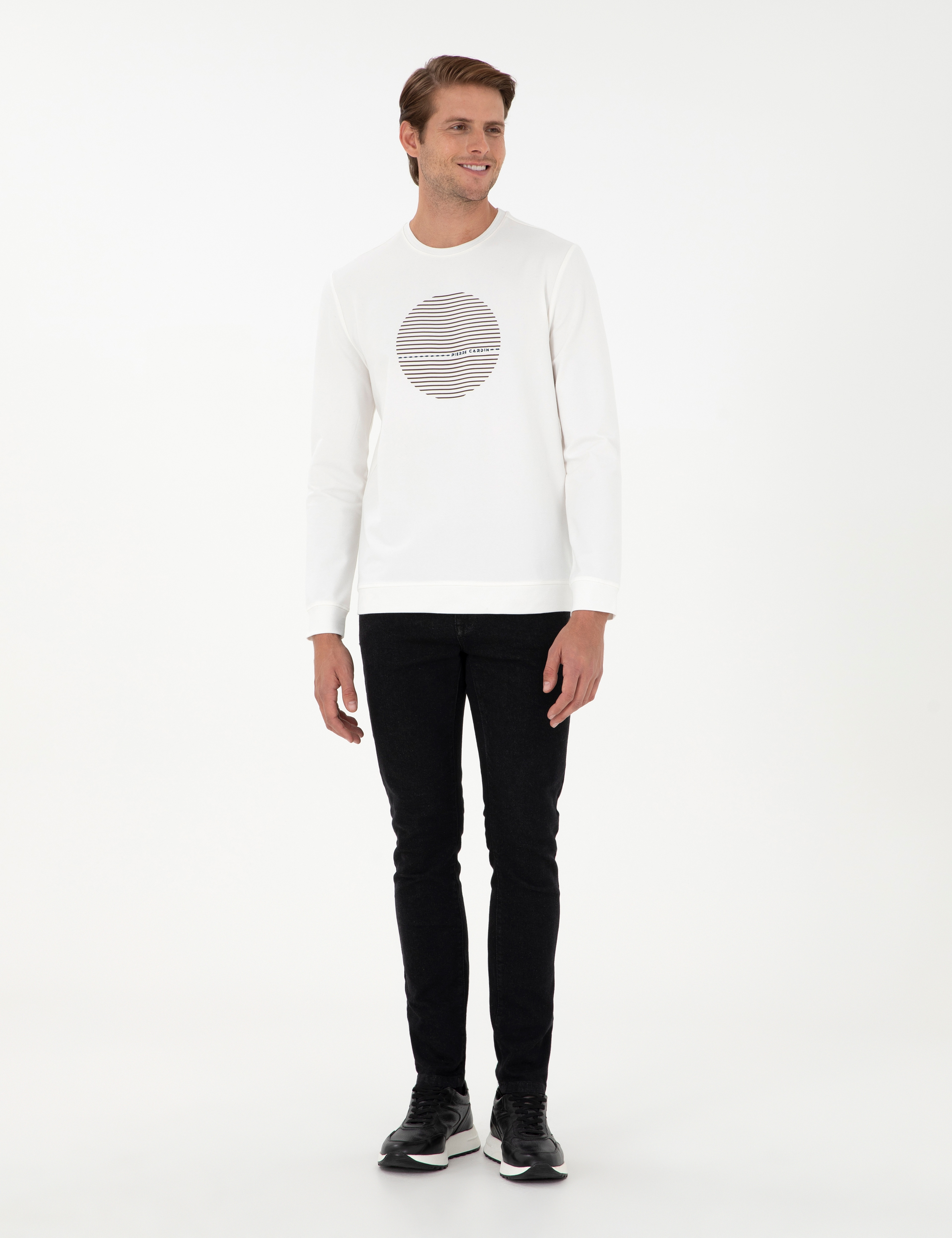 Ekru Regular Fit Sweatshirt - Image 4