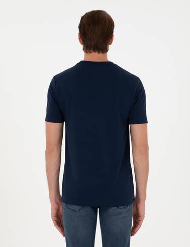 Lacivert Regular Fit Tişört