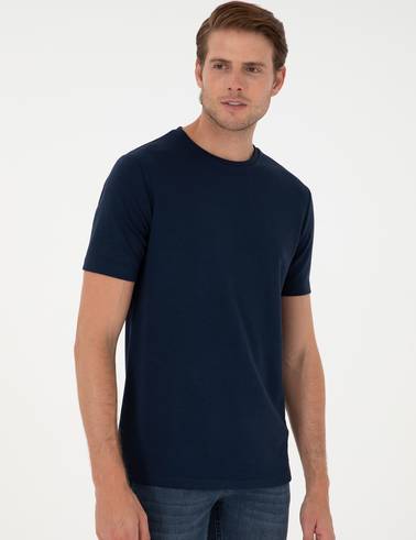 Lacivert Regular Fit Tişört