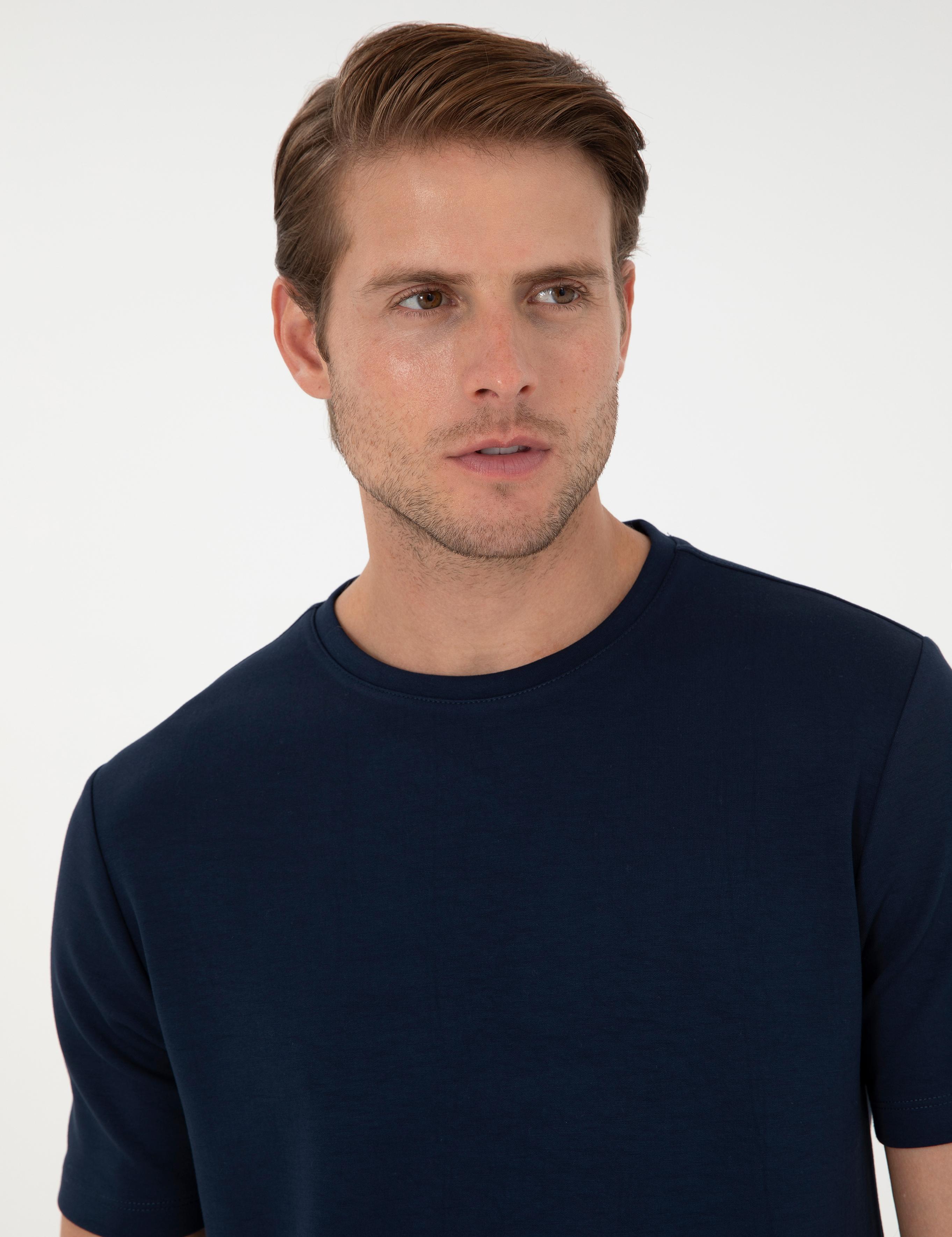 Lacivert Regular Fit Tişört