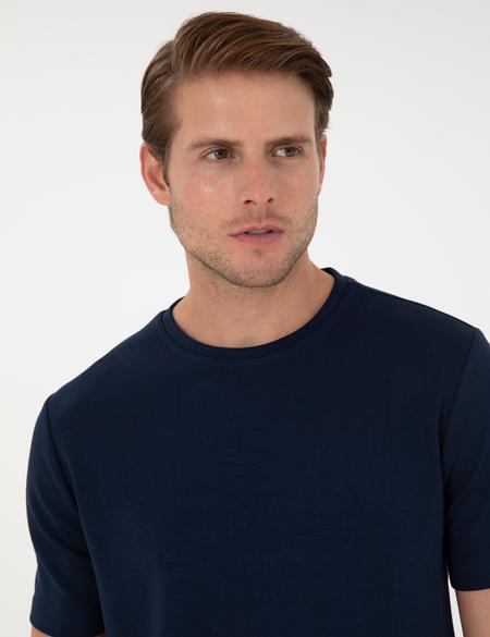 Lacivert Regular Fit Tişört - 50292343014