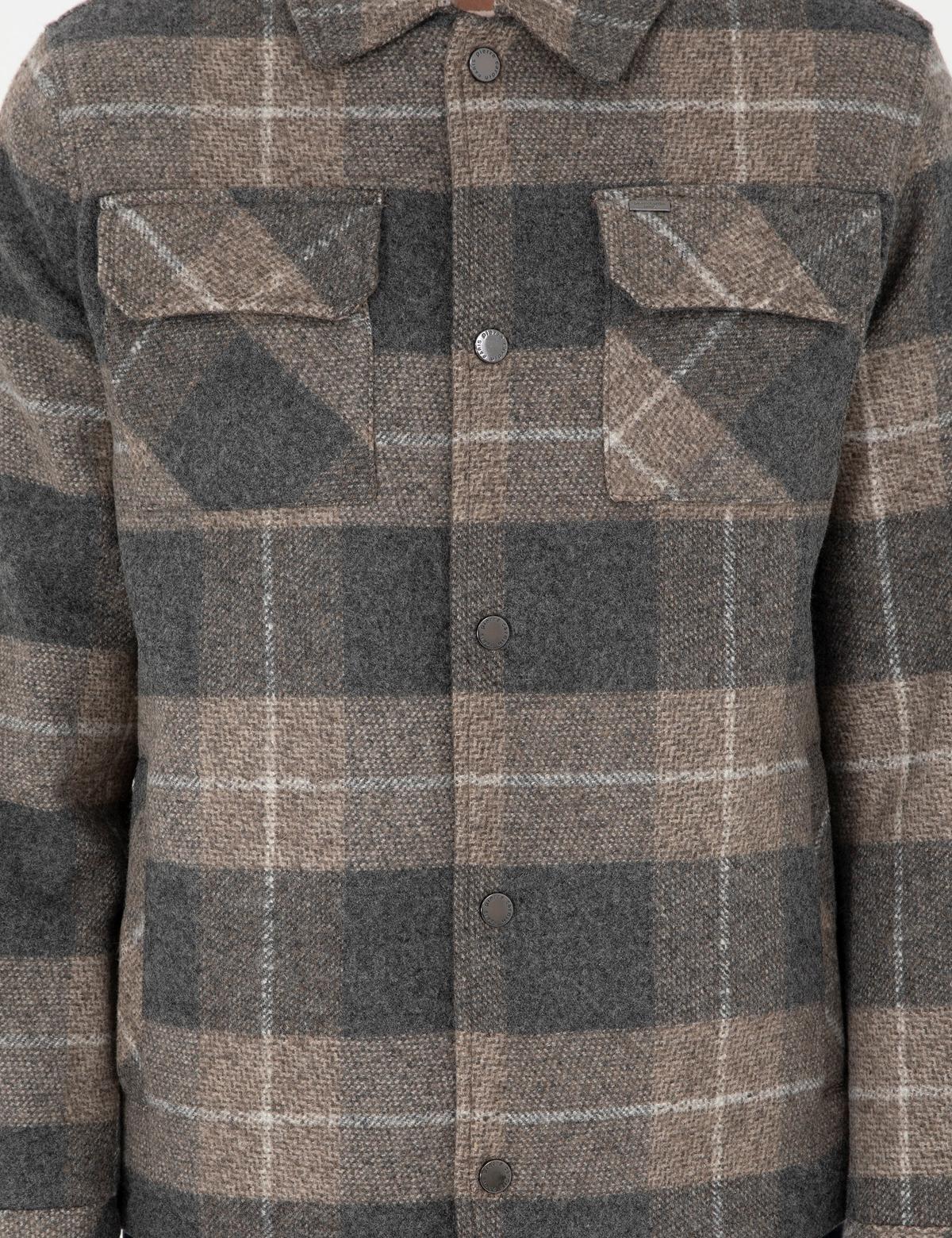 Gri Kaşe Mont - 50293945017