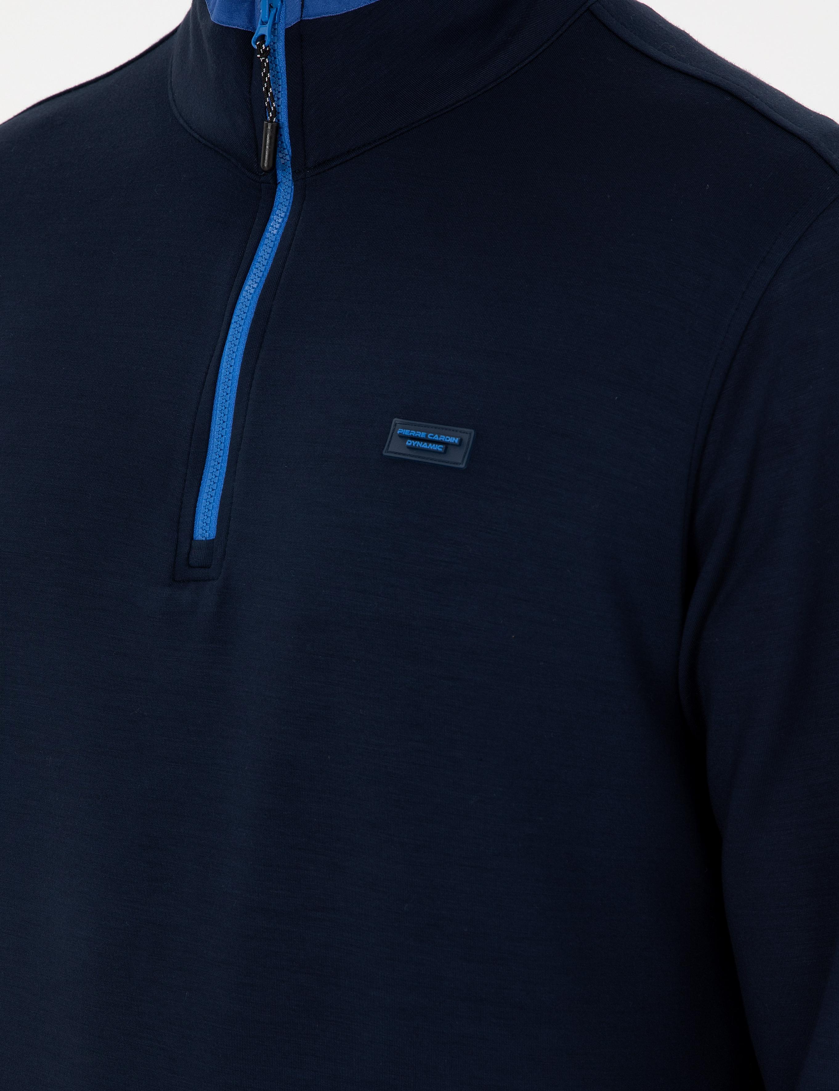 Lacivert Regular Fit Sweatshirt