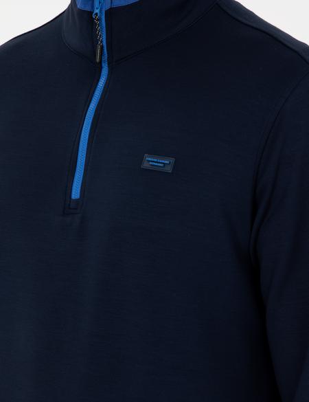 Lacivert Regular Fit Sweatshirt - 50290662007