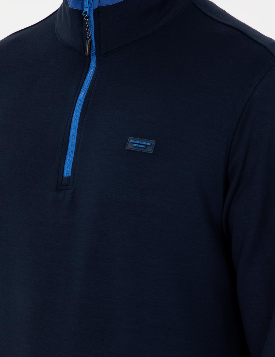 Lacivert Regular Fit Sweatshirt