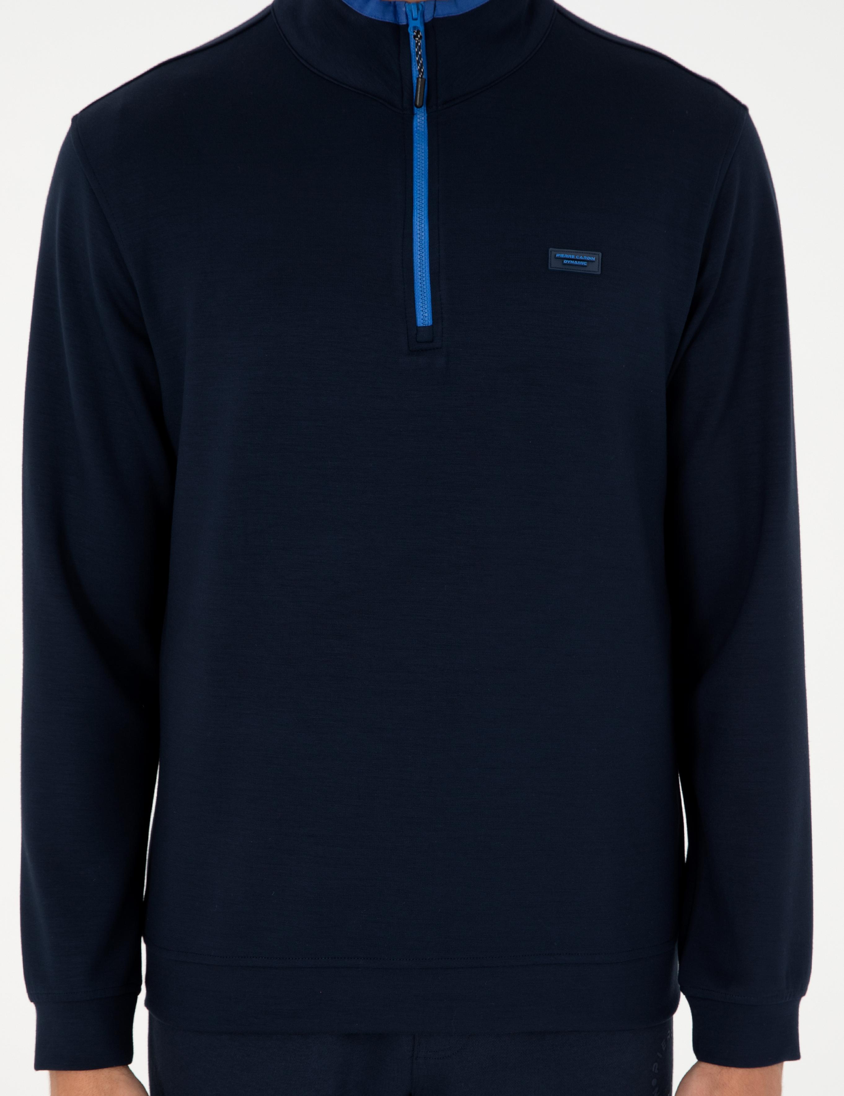 Lacivert Regular Fit Sweatshirt