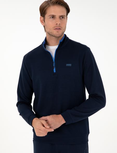 Lacivert Regular Fit Sweatshirt - 50290662007