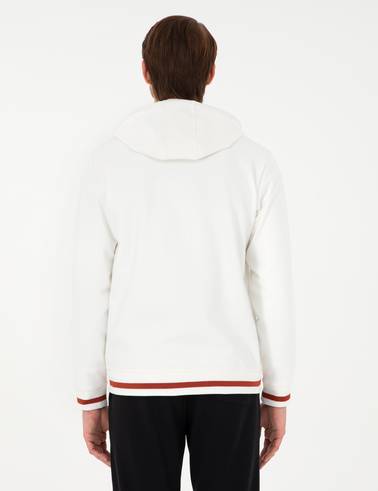 Ekru Regular Fit Örme Hırka
