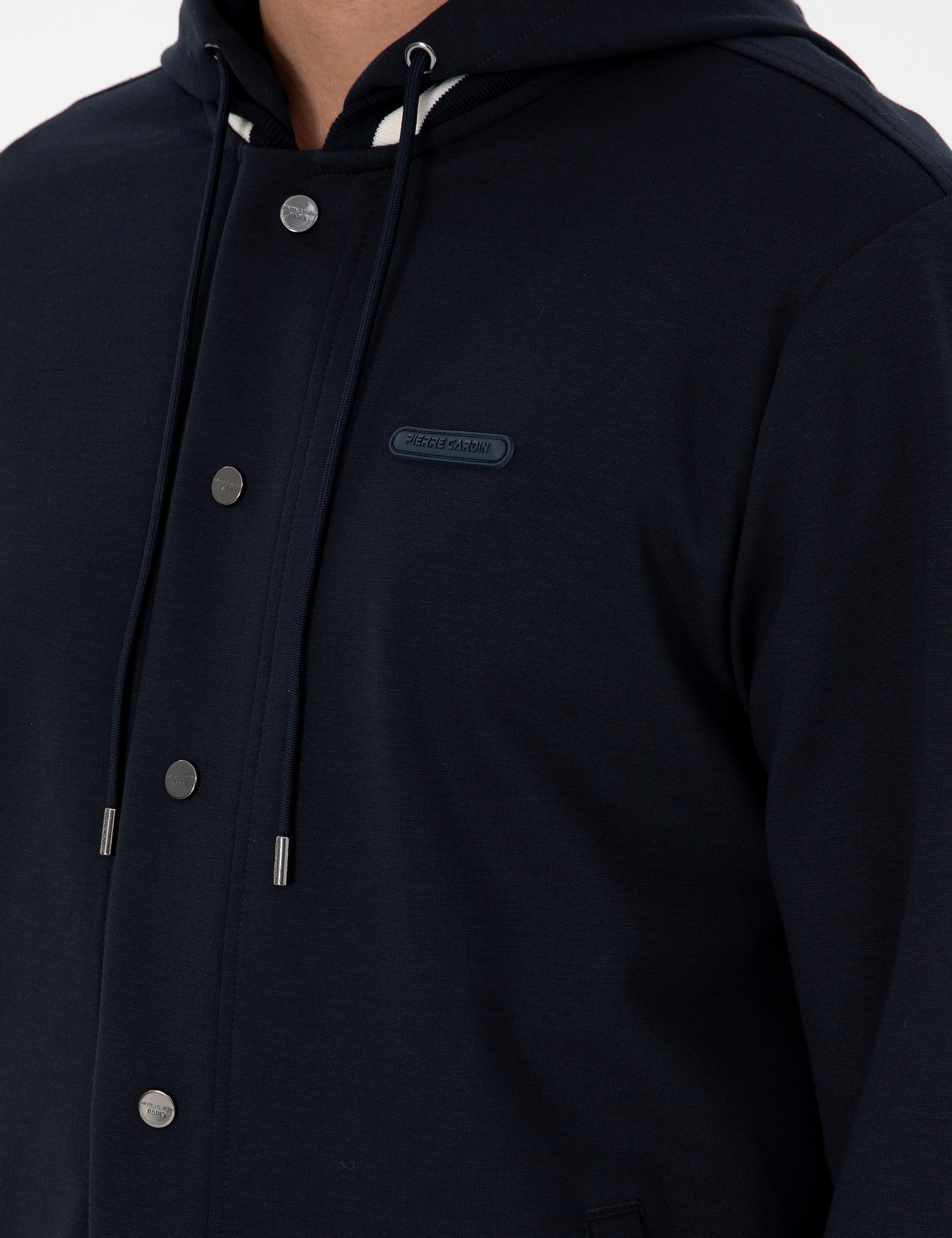 Lacivert Regular Fit Örme Hırka