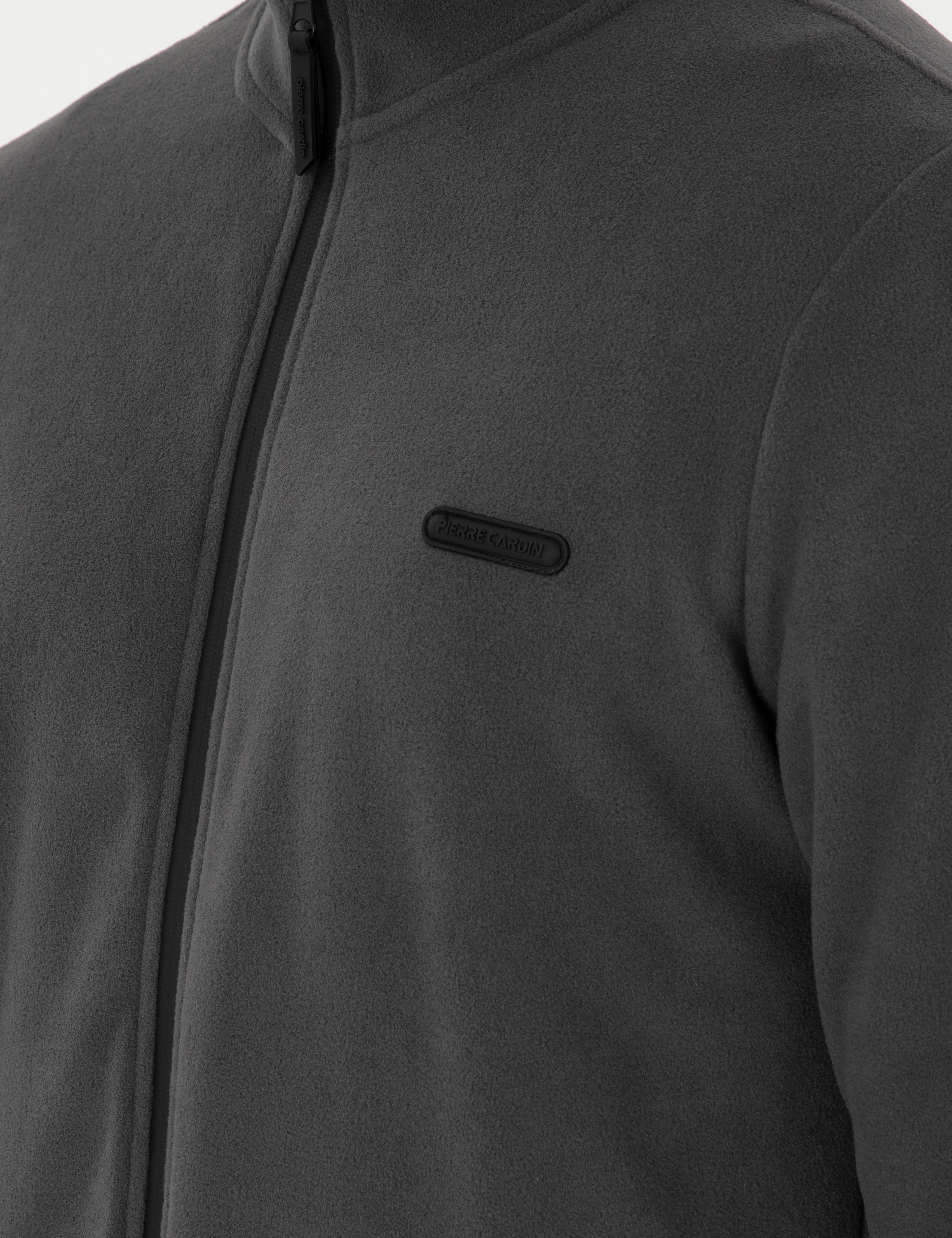 Antrasit Regular Fit Polar Hırka - Image 7