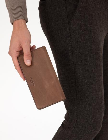 Erkek Kahverengi Deri Cüzdan - 50305186002