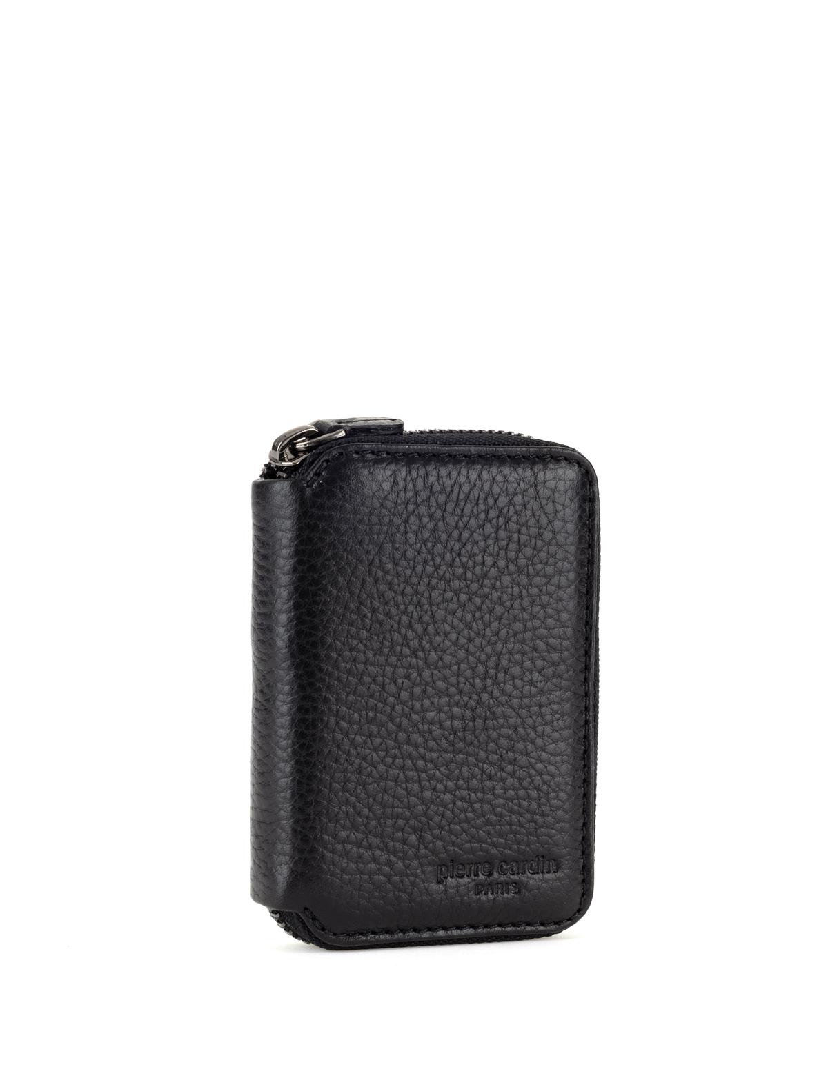 Erkek Siyah Deri Cüzdan - 50305120002