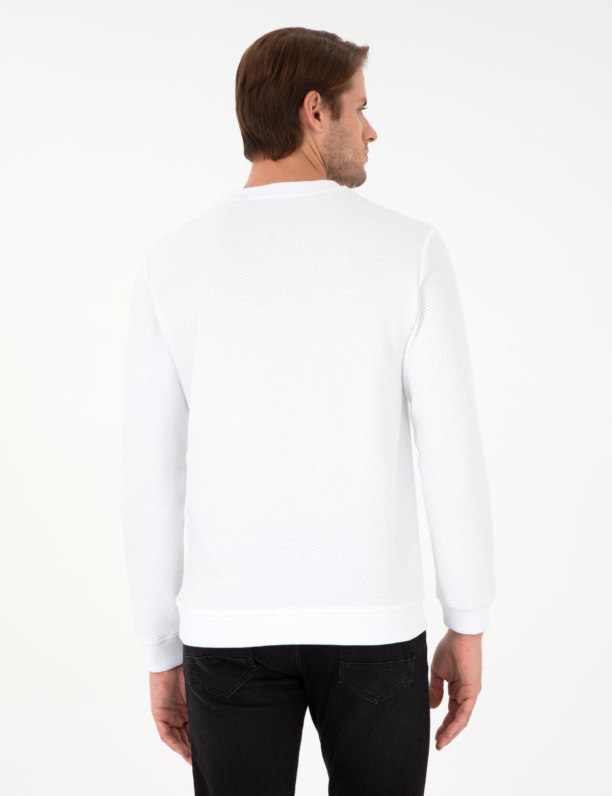 Ekru Regular Fit Sweatshirt - 50296750025