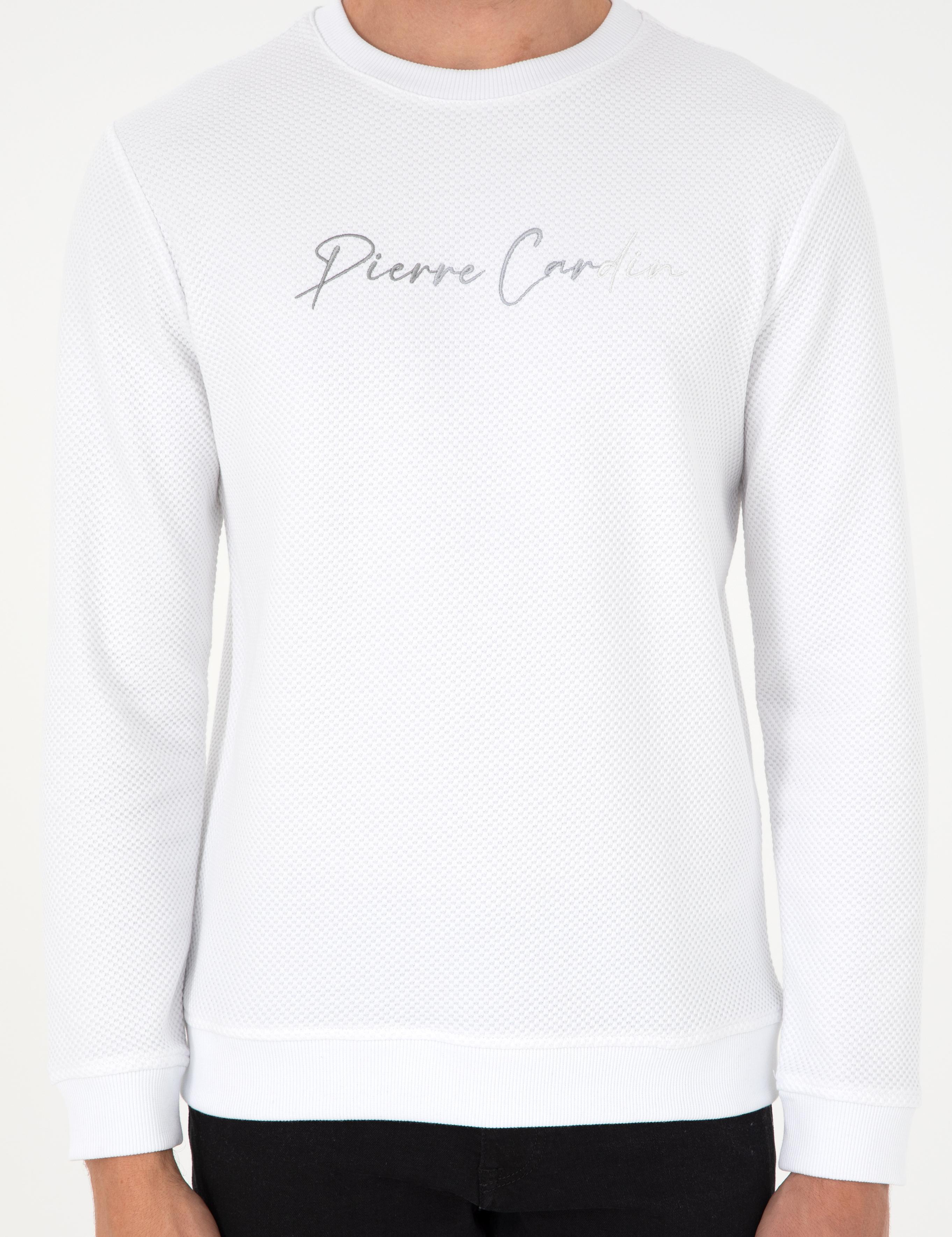 Ekru Regular Fit Sweatshirt