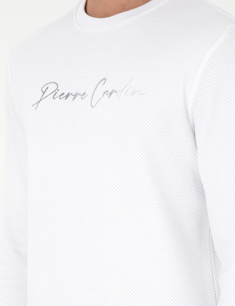 Ekru Regular Fit Sweatshirt