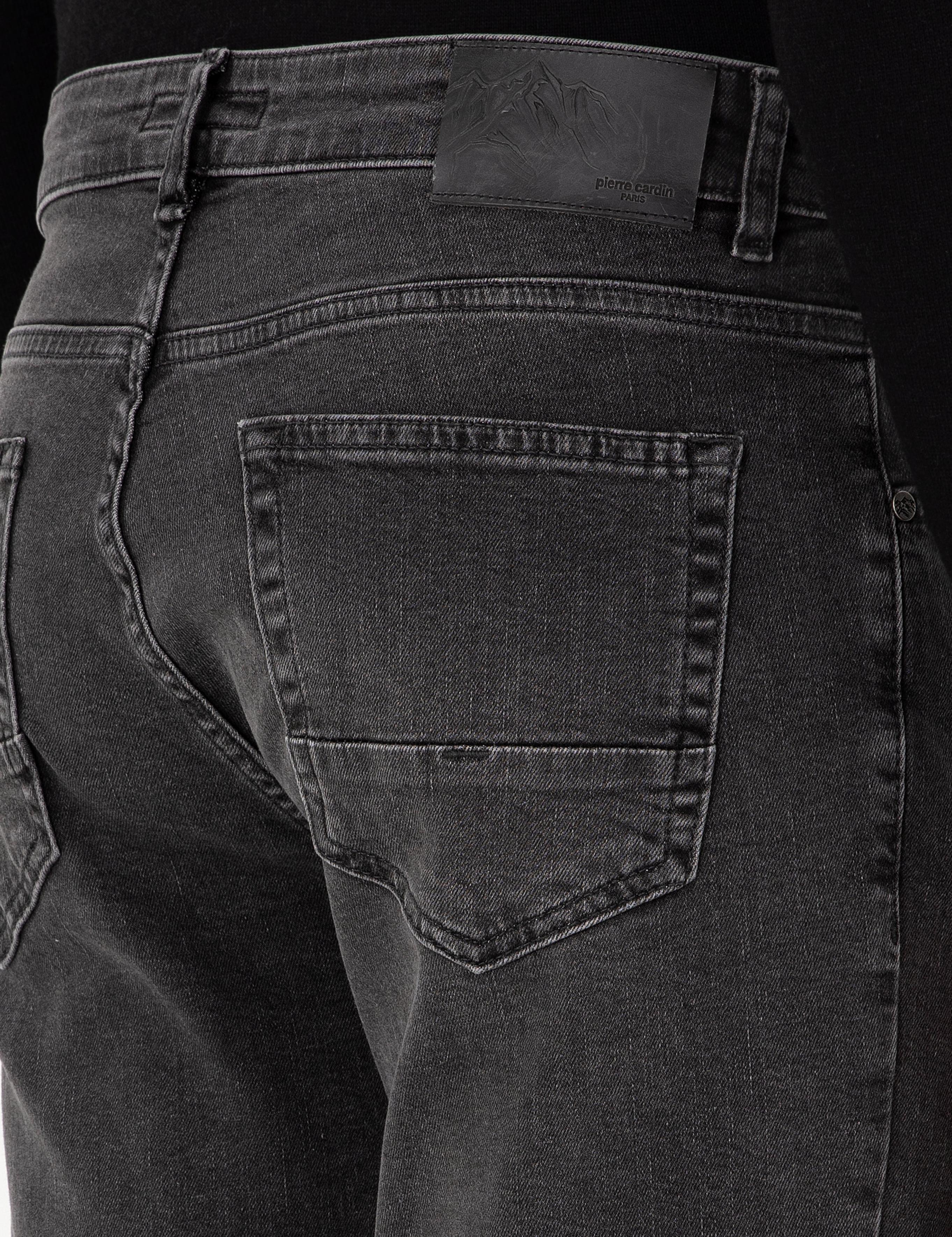 Antrasit Straight Fit Jean Pantolon