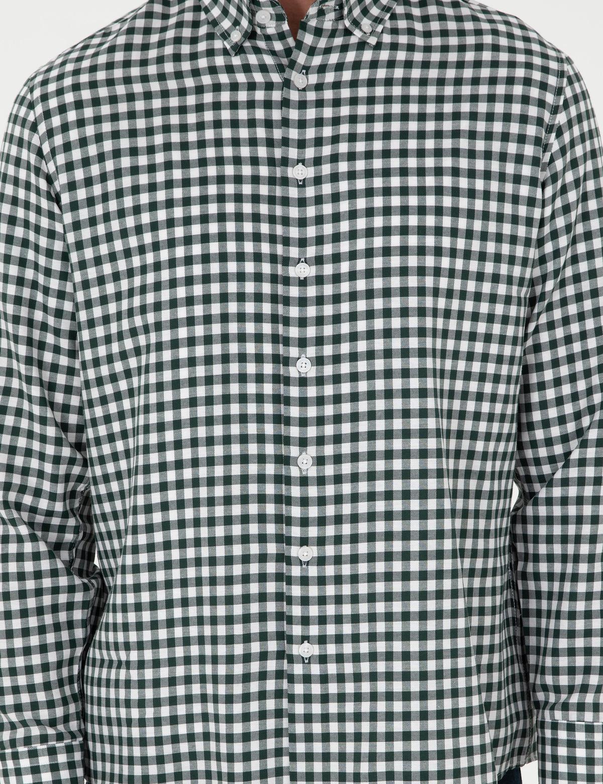 Haki Regular Fit Uzun Kollu Gömlek - 50277737010