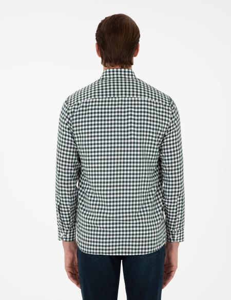 Haki Regular Fit Uzun Kollu Gömlek - 50277737010