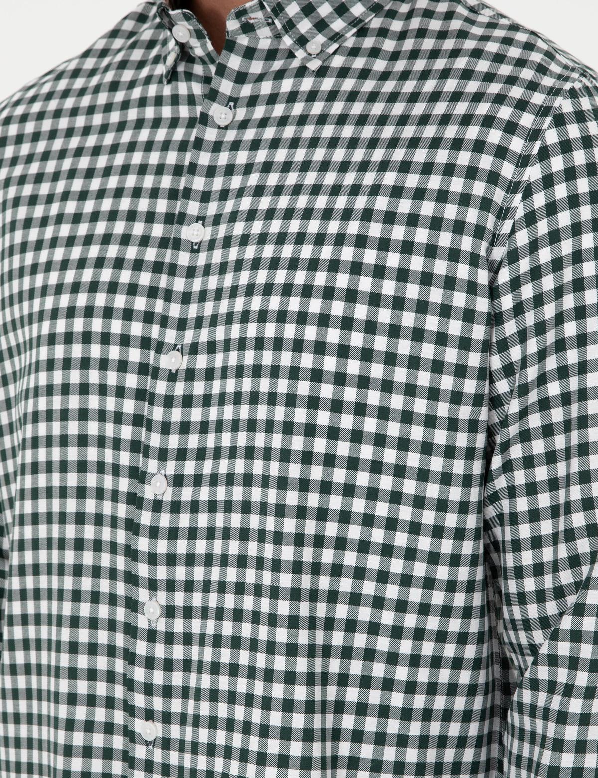 Haki Regular Fit Uzun Kollu Gömlek - 50277737010